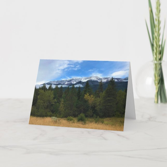 Chief Joseph Mountain, Oregon Karte (Vorderseite)