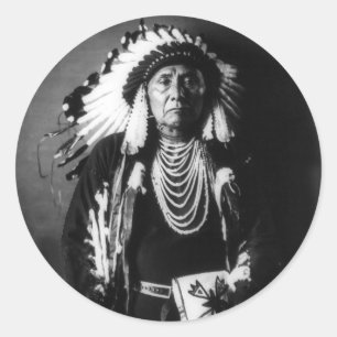Chief Joseph Runder Aufkleber