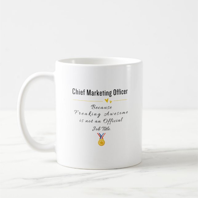 Chief Marketing Officer Kaffeetasse (Links)