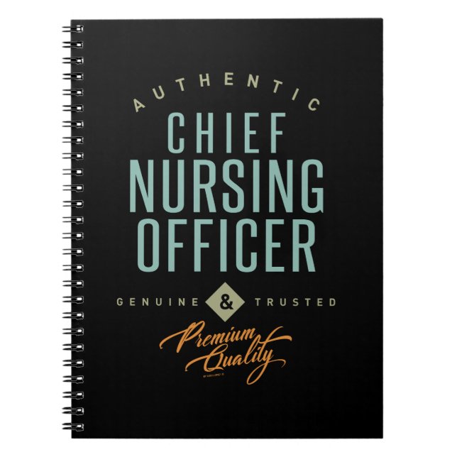 Chief Nursing Officer Notizblock (Vorderseite)