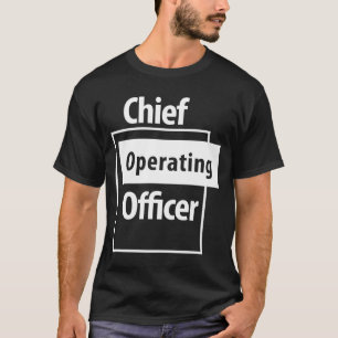Chief Operating Officer Job Title Professionals T-Shirt