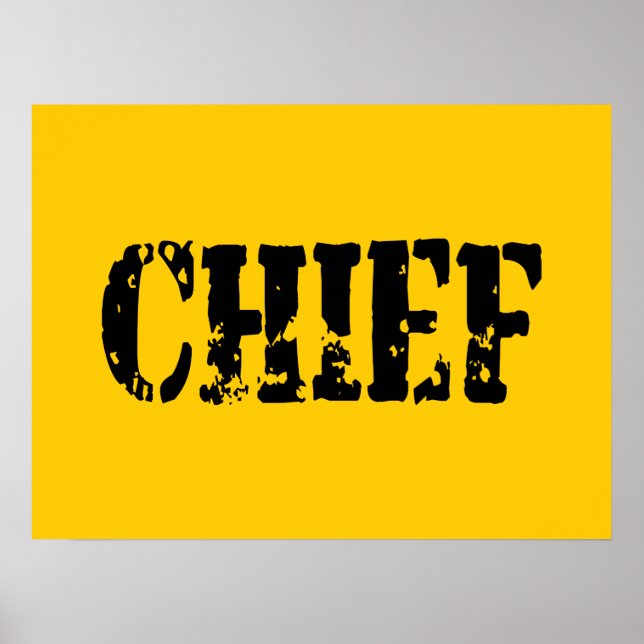 CHIEF POSTER (Vorne)