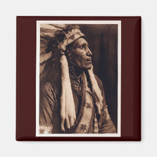 Chief Raven Blanket - Nez Perce - Vintag Magnet