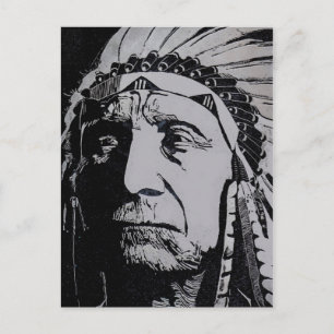 Chief Red Cloud Postkarte