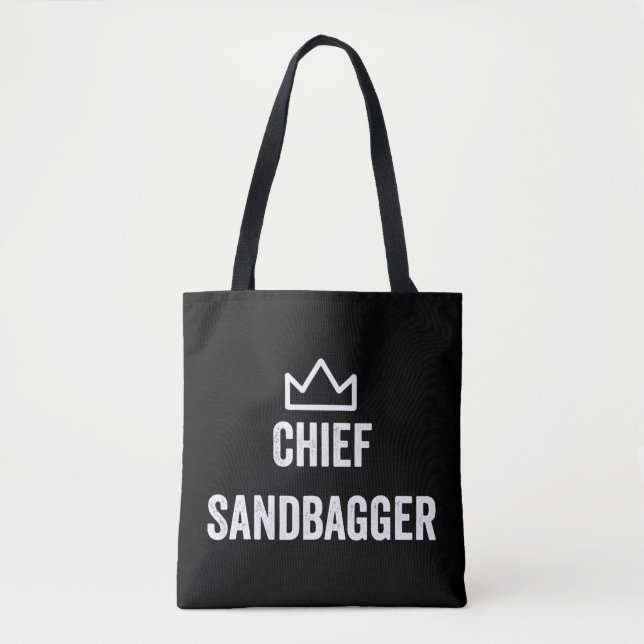 Chief Sandbagger Golf Meme Bjj Schach Sandbag (Vorderseite)