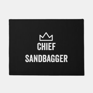 Chief Sandbagger Golf Meme Bjj Schach Sandbag Fußmatte