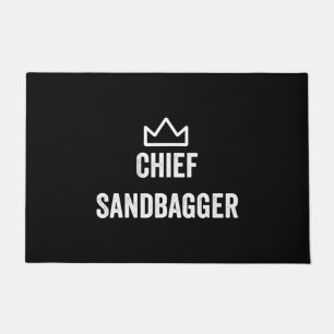 Chief Sandbagger Golf Meme Bjj Schach Sandbag Fußmatte