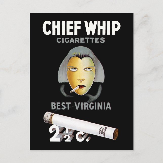 Chief Whip Zigaretten Postkarte (Vorderseite)