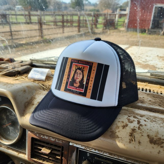Chief Wilma Mankiller - Truckerkappe (Von Creator hochgeladen)
