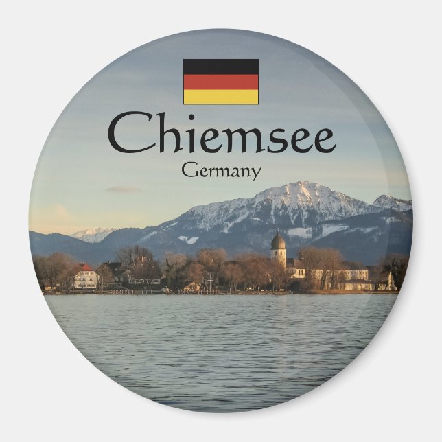 Chiemsee Germany Souvenir Magnet (Vorne)