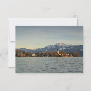 Chiemsee Landschaftsfotokarte