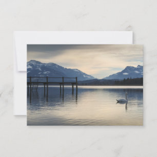 Chiemsee Landschaftsfotokarte