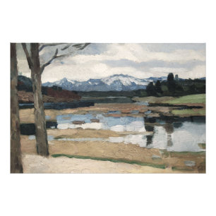 Chiemsee Leo Putz Landschaftsbild Fotodruck