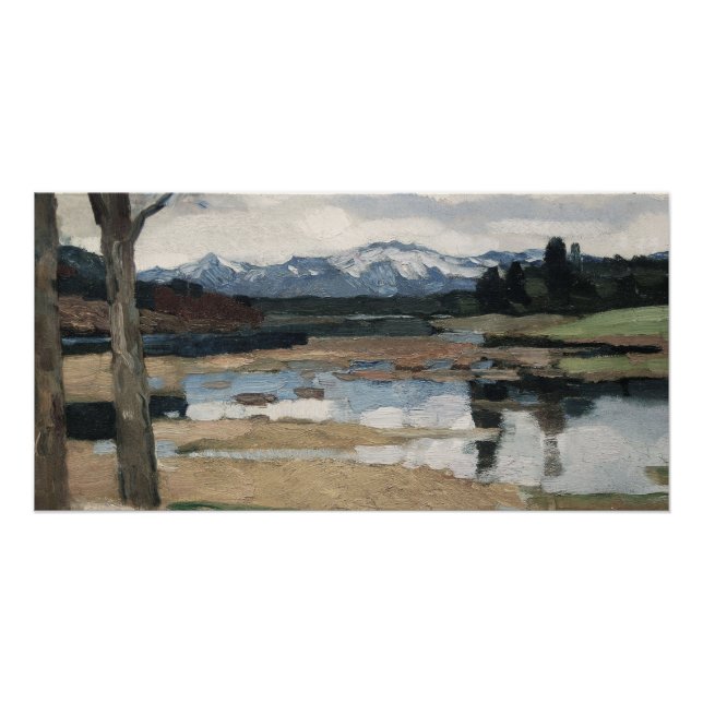 Chiemsee Leo Putz Landschaftsbild Poster (Vorderseite)