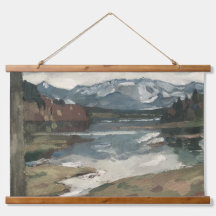 Chiemsee - Leo Putz Landschaftsbild