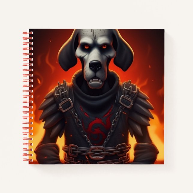 Chien Ange Notizbuch (Vorderseite)