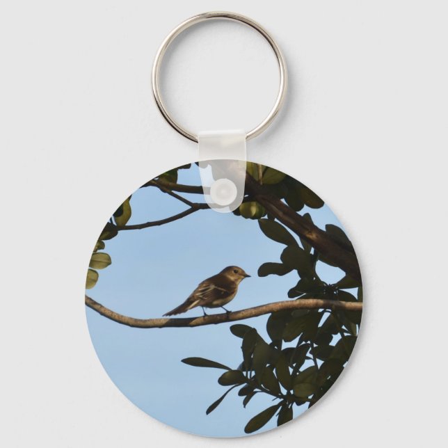 Chiffchaff Schlüsselanhänger (Vorderseite)