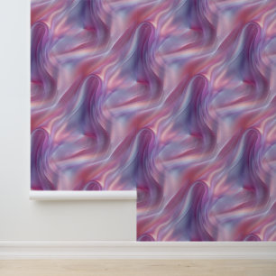 Chiffon Effect Shimmer Rose Europäische Ästhetik Tapete