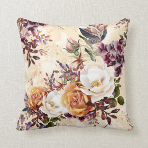 Chiffon- gelbe reiche kissen