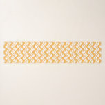 Chiffon Scarf<br><div class="desc">Dieser Chiffonschal ist in einer hübschen orangen und weißen Farbe eines Farbdrucks mit weißem Gewindeschnitt dargestellt. Passen Sie dieses Objekt an oder kaufen Sie, wie es ist. Börsenbild vecteezy.com</div>