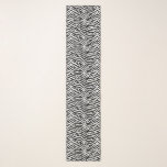 Chiffon Scarf-Zebra Print Schal<br><div class="desc">Dieser Chiffonschal wird in einem schönen Tierzebradruck gezeigt. Passen Sie dieses Objekt an oder kaufen Sie, wie es ist. Bild</div>