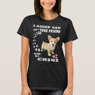 Chigi Dog Costume Corgi Chihuahua Mama Vater Chigi T-Shirt