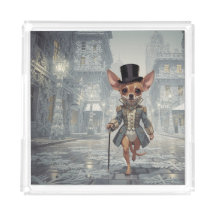 Chihuahua About Town In Paris