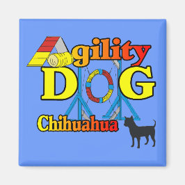 Chihuahua_Agility Magnet