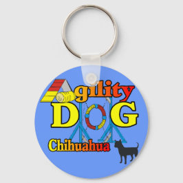 Chihuahua_Agility Schlüsselanhänger