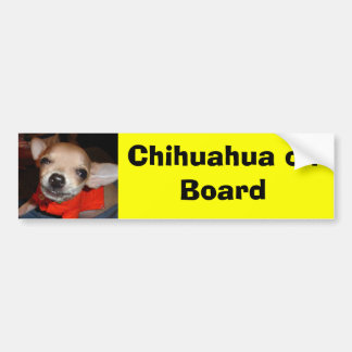 Chihuahua an Bord Autoaufkleber