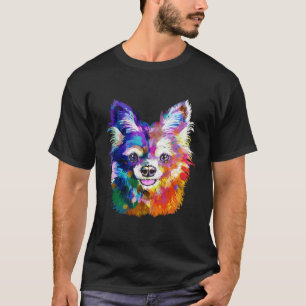Chihuahua Art Geometric Dog Breed Dog Owner Chihua T-Shirt