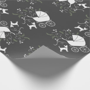 Chihuahua Baby Shower Geschenkpapier