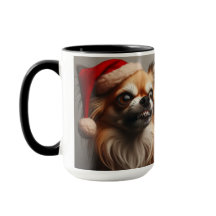 Chihuahua Bah! Humbug Christmas Coffee Tasse Cup