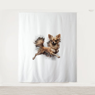 Chihuahua Ballerina Ballerina Tanz Wandteppich