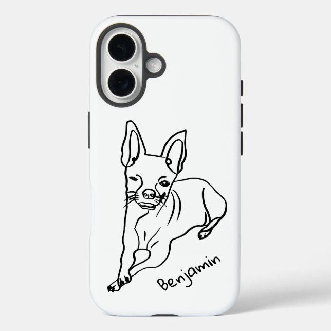 Chihuahua: Bearbeiten Sie Ihren Text! Case-Mate iPhone Hülle (Rückseite)