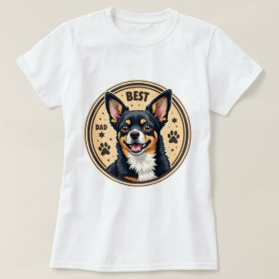 Chihuahua 'Bester Chihuahua-Vater' T-Shirt