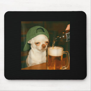 Chihuahua Bier Lustiger Meme Hund Reaktion Humor H Mousepad