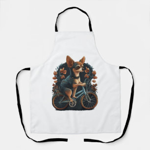 Chihuahua Bike Bicycle Dog Cycling Schürze