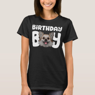Chihuahua Birthday Boy Party Dog Kids Chihuahua Bi T-Shirt