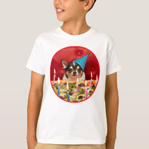 Chihuahua Birthday Pizza Pizza T-Shirt