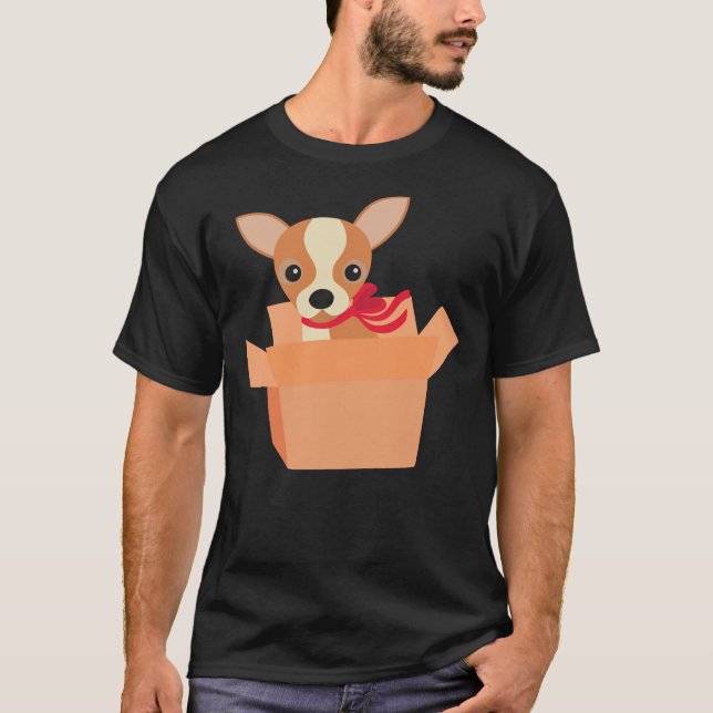 Chihuahua Boxing T-Shirt (Vorderseite)