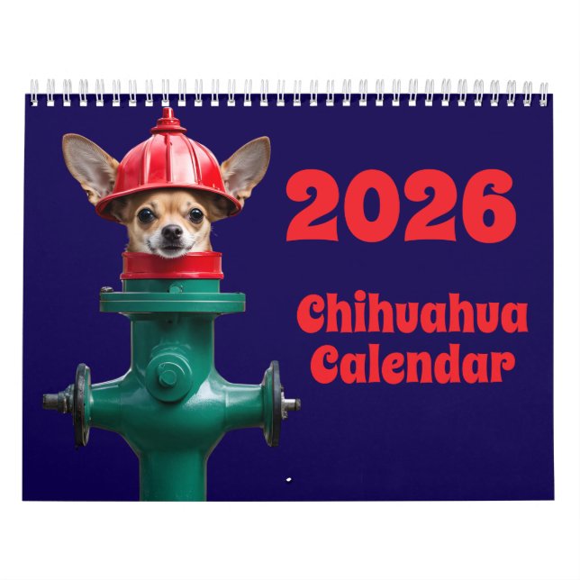 Chihuahua Calendar Kalender (Titelbild)