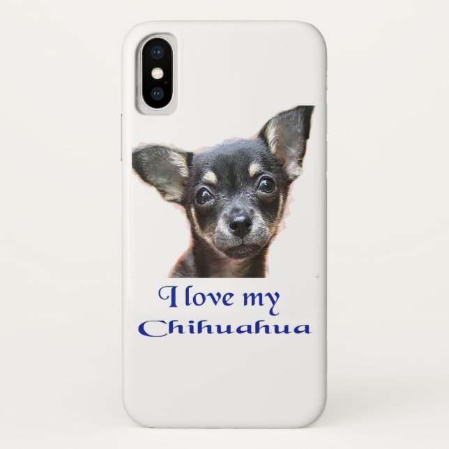 Chihuahua Case-Mate iPhone Hülle (Rückseite)