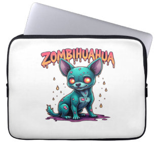 Chihuahua Chi Chichi Chiwawa Zombie Dog Halloween Laptopschutzhülle