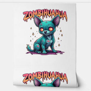 Chihuahua Chi Chichi Chiwawa Zombie Dog Halloween Tapete