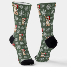 Chihuahua Chi Dog Weihnachten Socken