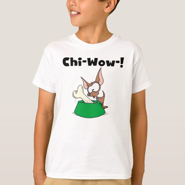 Chihuahua Chi-Wow T - Shirt (Vorderseite)