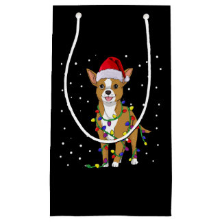 Chihuahua Christmas Dog Kleine Geschenktüte