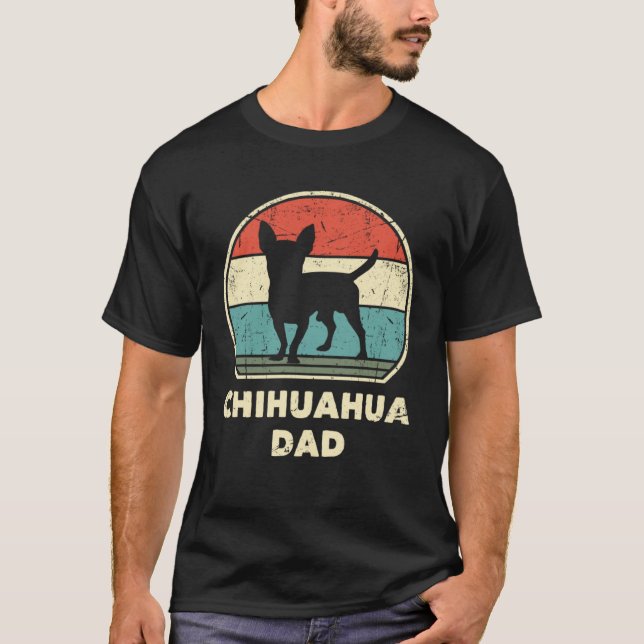Chihuahua Dad  Dog  Men  Chihuahua Dog Daddy T-Shirt (Vorderseite)