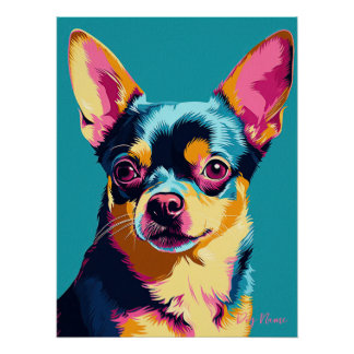 Chihuahua Dog 001 - Bruno Pokopen Poster